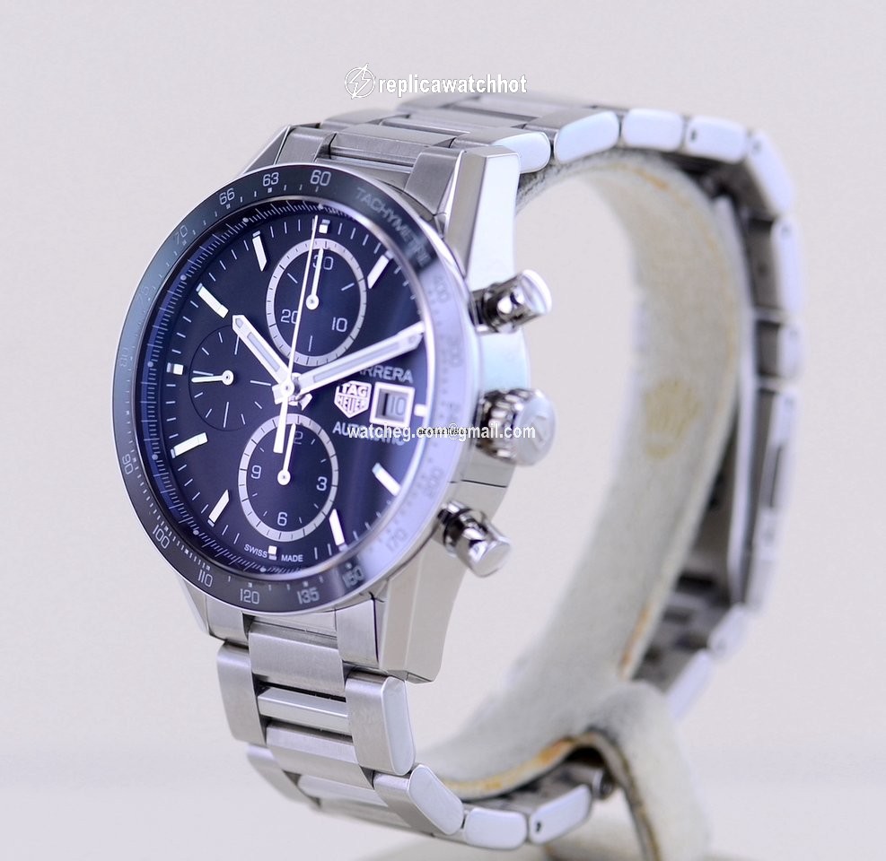 TAG Heuer Carrera Calibre 16 Mens watch Unisex Automatic Steel CV201AJ 3