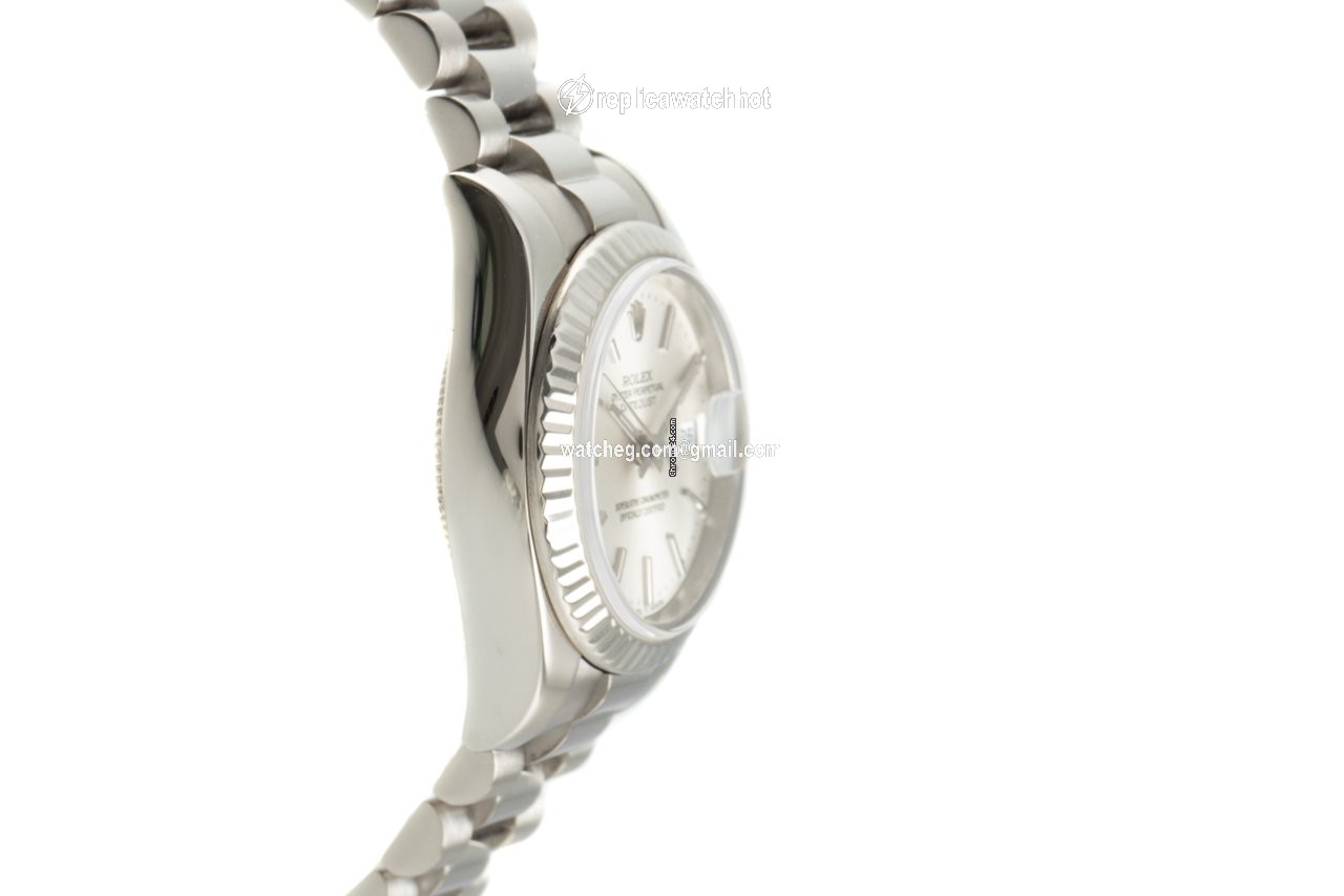 Rolex Lady-Datejust Womens watch White gold Automatic 179179 3