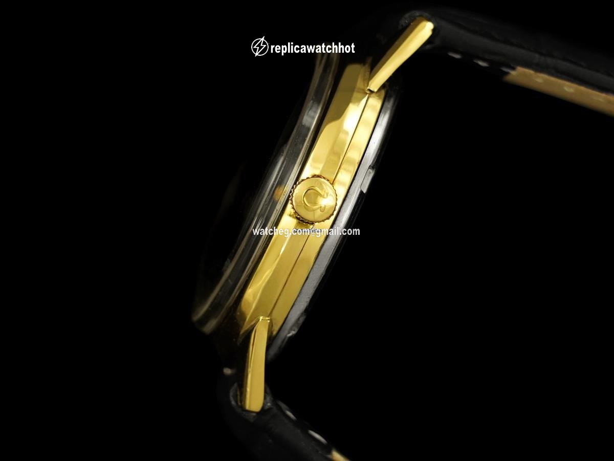 Omega Seamaster Mens watch Unisex Automatic Gold Steel 8205 3