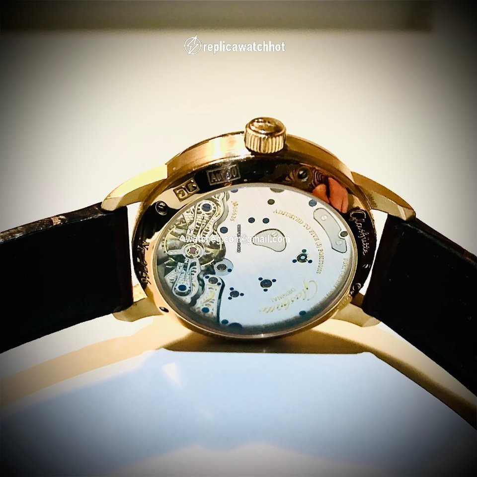 Glashtte Original PanoReserve Mens watch Unisex Manual winding Rose gold 1-65-01-25-15-05 3