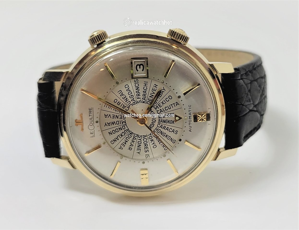Jaeger-LeCoultre Mens watch Unisex Automatic Yellow gold 2672-815-825 3