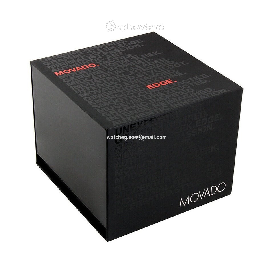 Movado Edge Quartz Steel 3680007-SDB 3