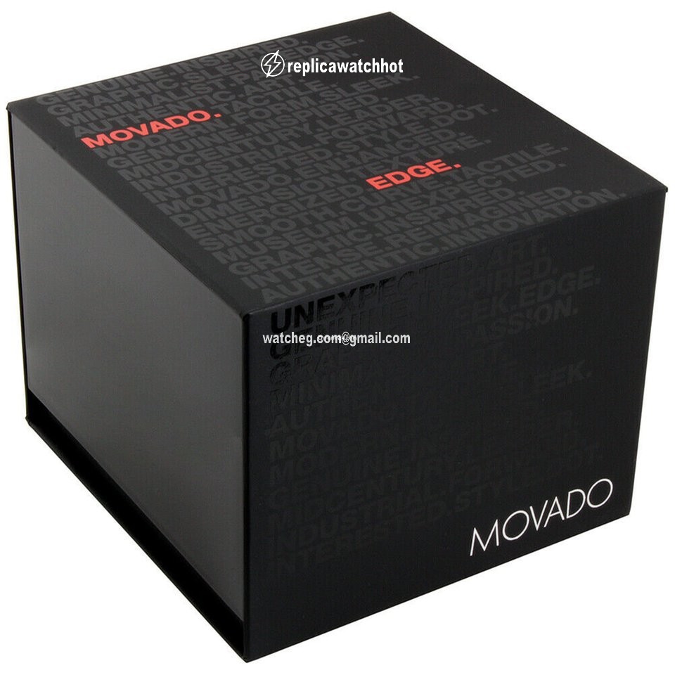 Movado Edge Quartz Steel 3680033-SDB 3