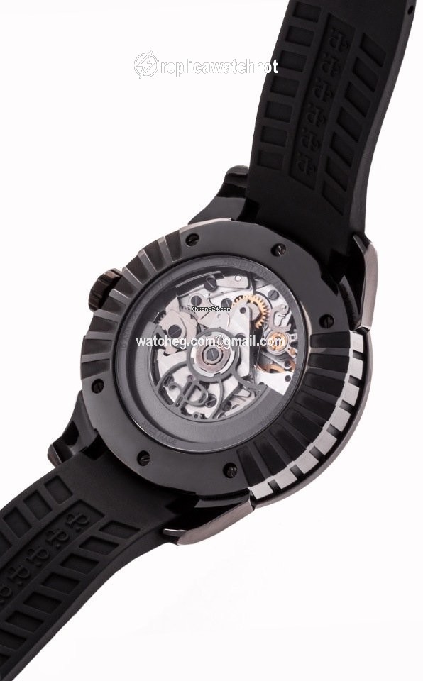 Perrelet Skeleton Chrono Mens watch Unisex Automatic Steel A1057 1 3