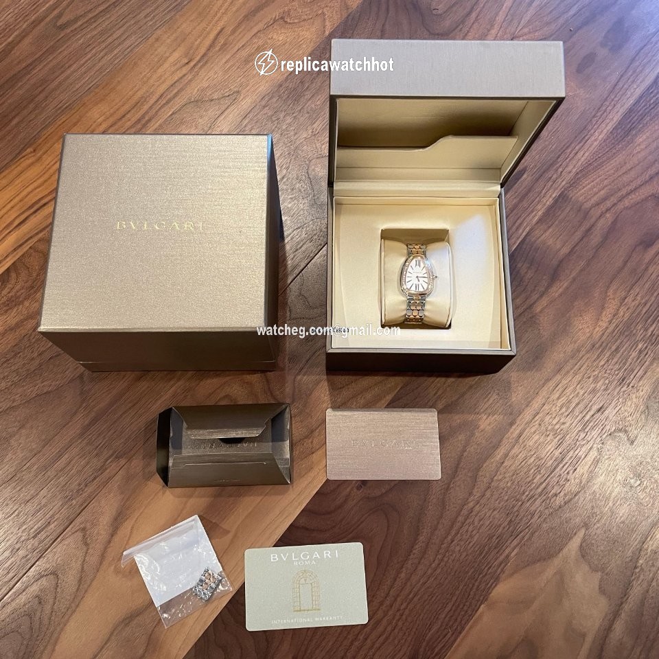 Bulgari Serpenti Womens watch Quartz Gold Steel 103274 3