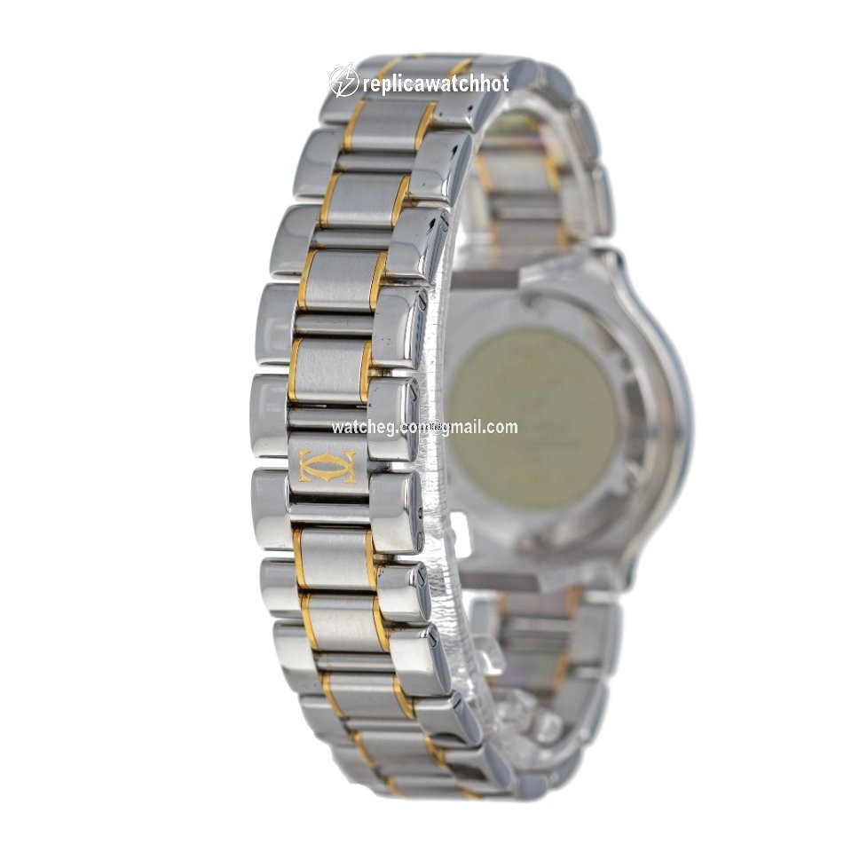 Cartier 21 Must de Cartier Womens watch Quartz Gold Steel W10072R6 1330 3