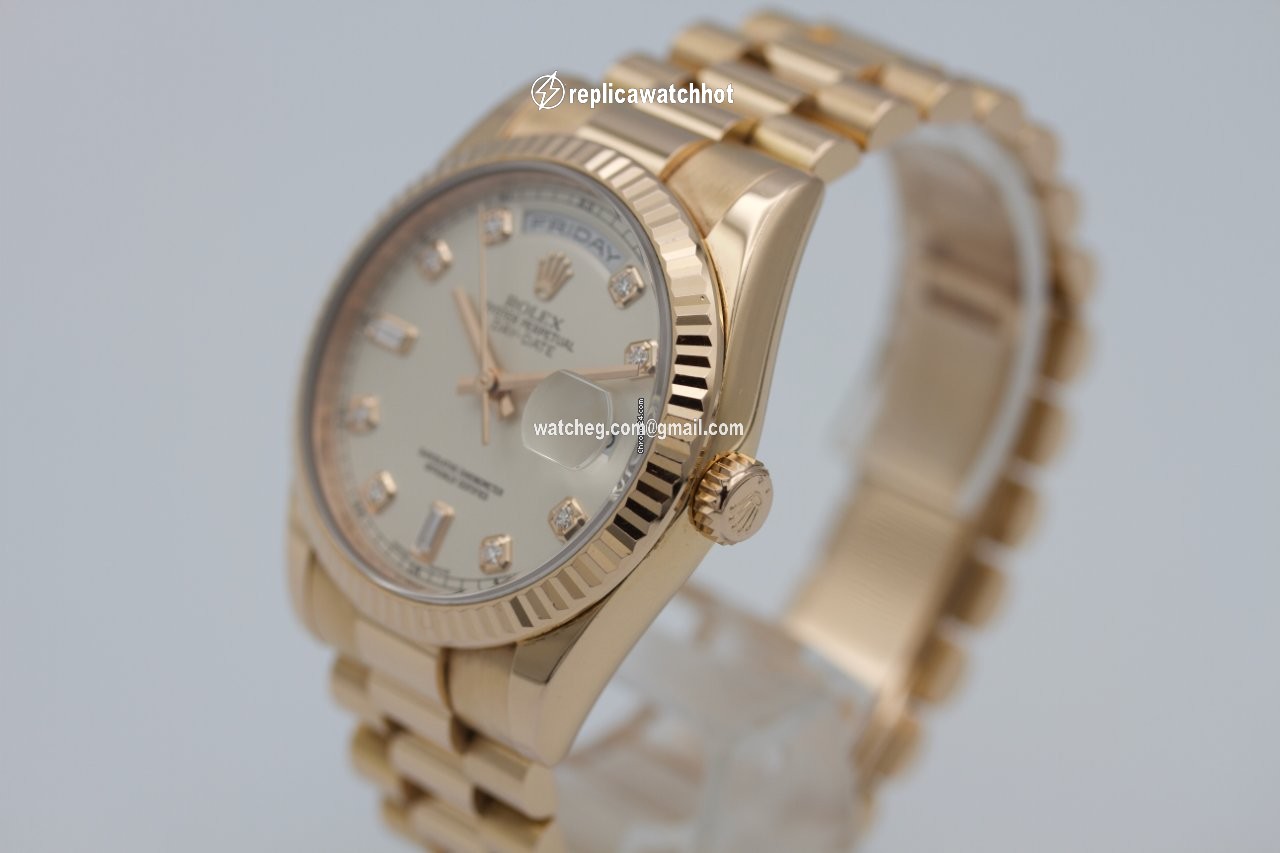 Rolex Day-Date 36 Mens watch Unisex Rose gold Automatic 118235F 3