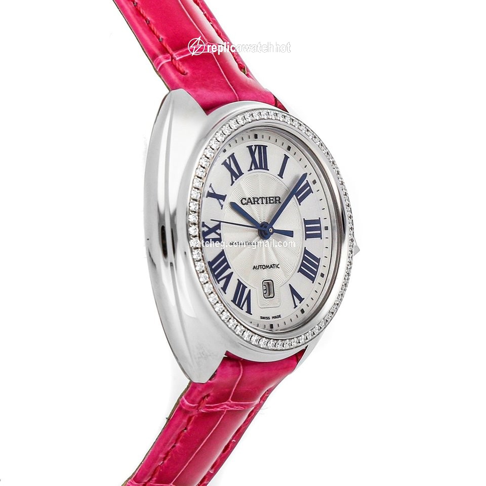 Cartier Cle de Cartier Womens watch Automatic White gold WJCL0015 3