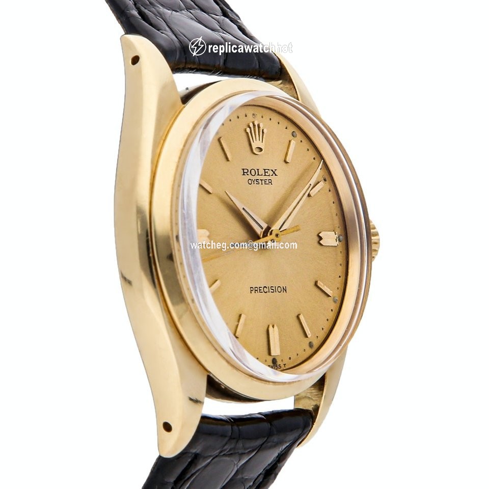 Rolex Oyster Precision Mens watch Unisex Yellow gold Manual winding 6422 3