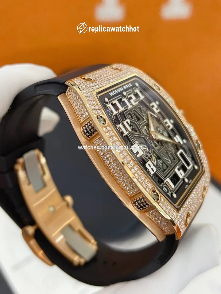 Richard Mille RM 67 Mens watch Unisex Automatic Rose gold Richard Mille Extra Flat RM67-01 RG 3
