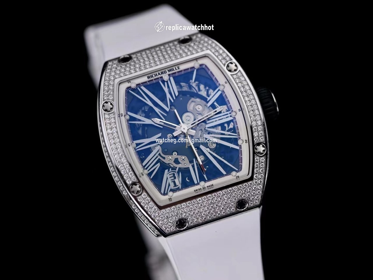 Richard Mille Mens watch Unisex Automatic White gold Richard Mille RM 023 White Gold 3
