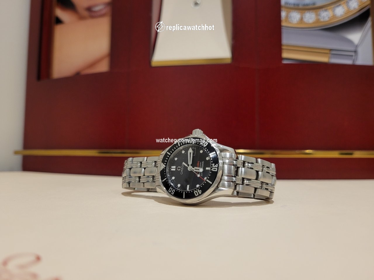 Omega Seamaster Diver 300 M Womens watch Quartz Steel 21230286101001 3