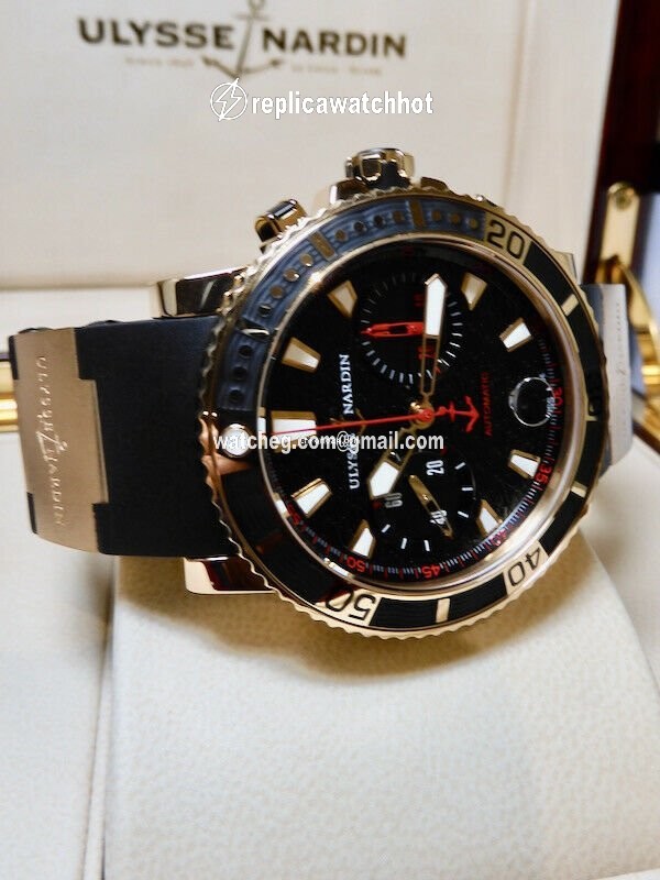 Ulysse Nardin Maxi Marine Diver Automatic Rose gold 8006-102 3
