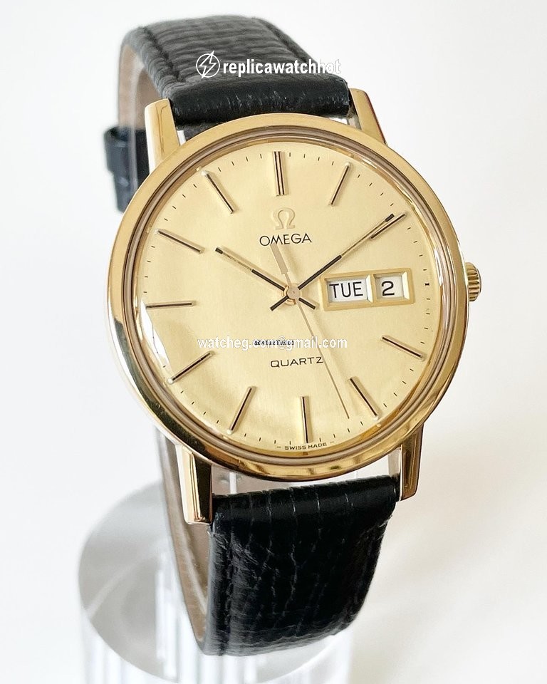 Omega Seamaster Mens watch Unisex Quartz Yellow gold 196.0161 3