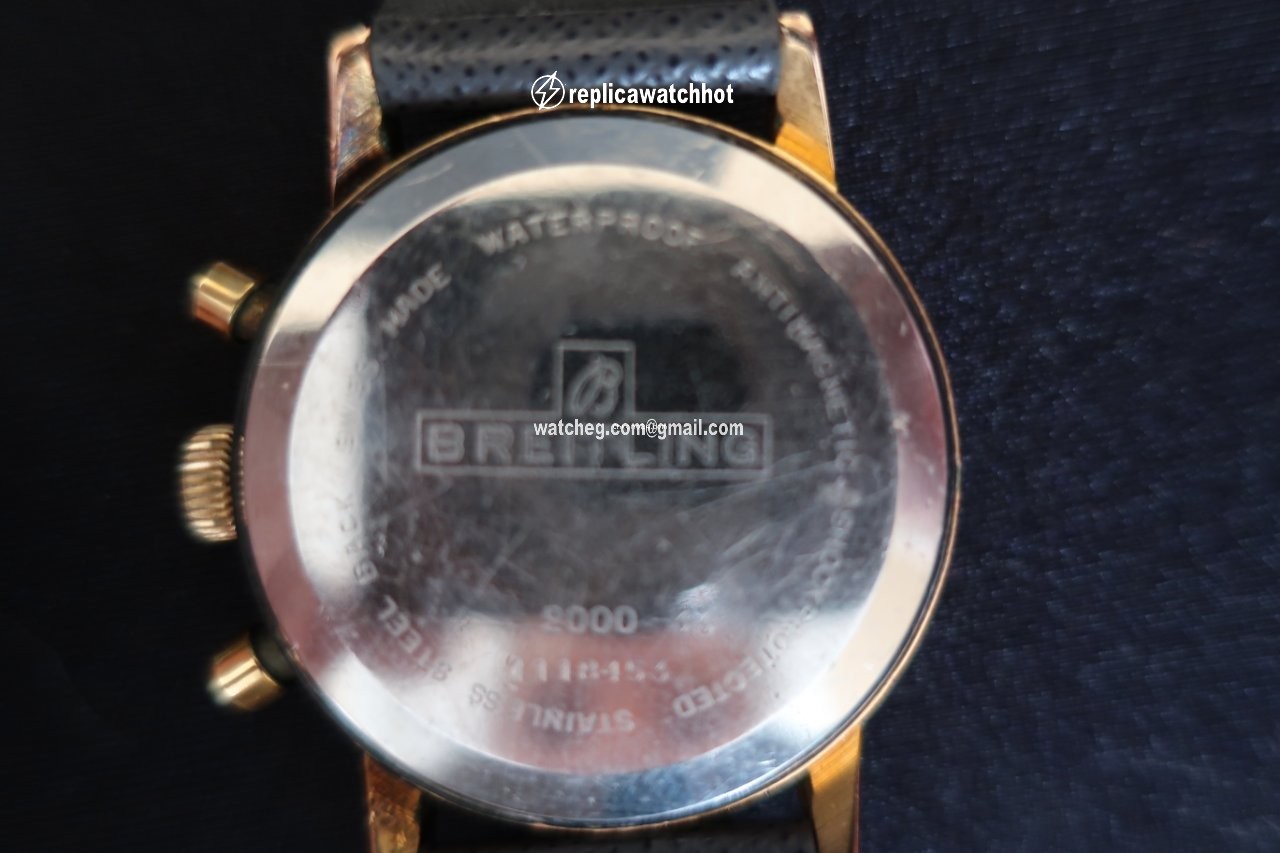 Breitling Top Time Mens watch Unisex Manual winding Gold Steel 2000-33 3