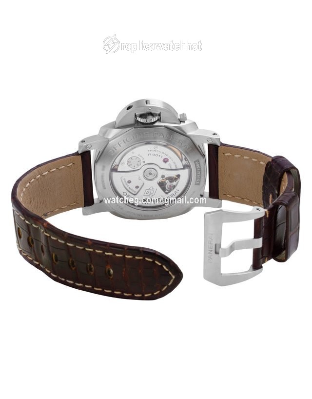 Panerai Luminor 1950 3 Days GMT Automatic Mens watch Unisex Automatic Steel PAM01320 3