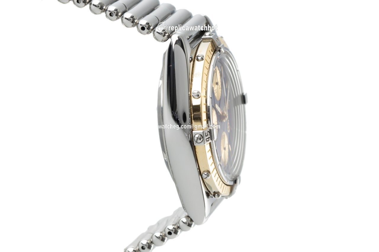 Breitling Chronomat Mens watch Unisex Automatic Gold Steel D13047 3