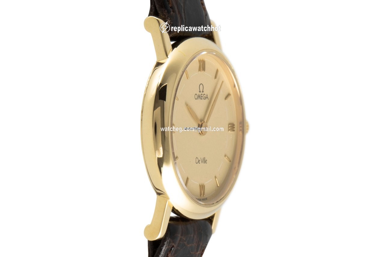 Omega De Ville Womens watch Quartz Yellow gold 595.1111 3