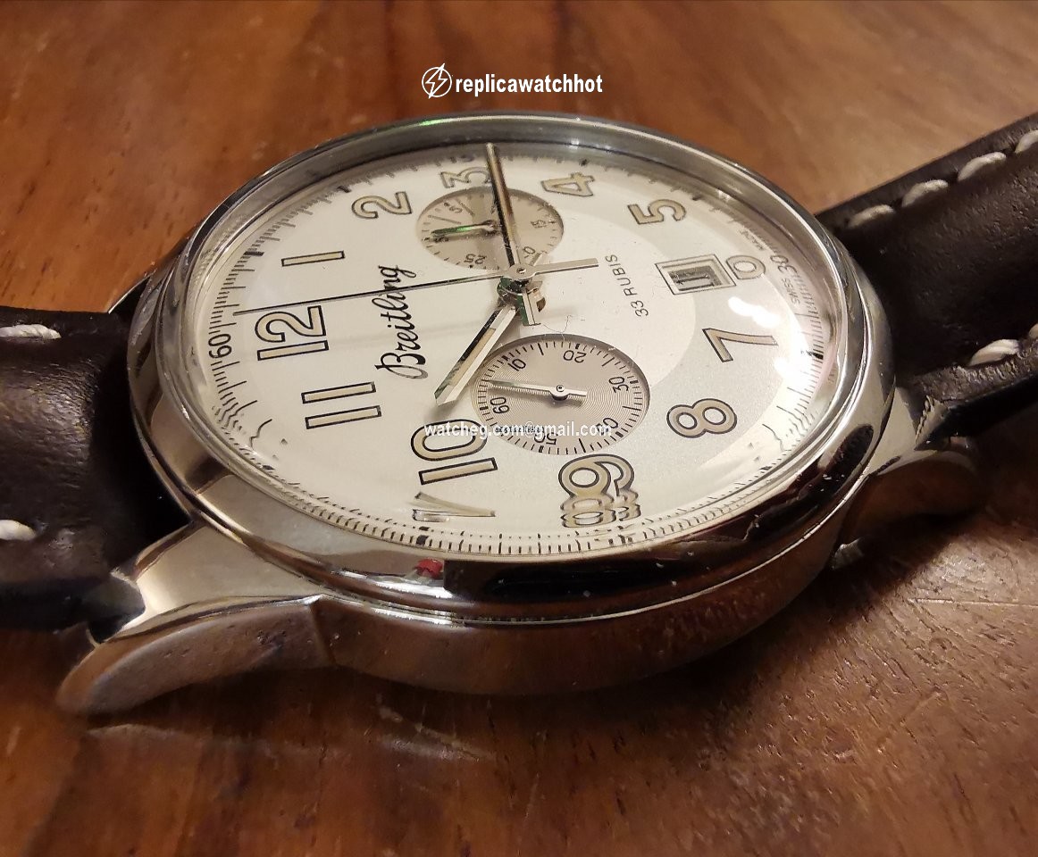 Breitling Transocean Chronograph 1915 Mens watch Unisex Manual winding Steel AB141112 G799 743P 3