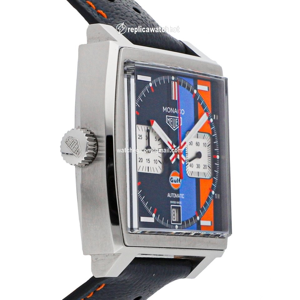TAG Heuer Monaco Calibre 11 Mens watch Unisex Automatic Steel CAW211R.FC6401 3