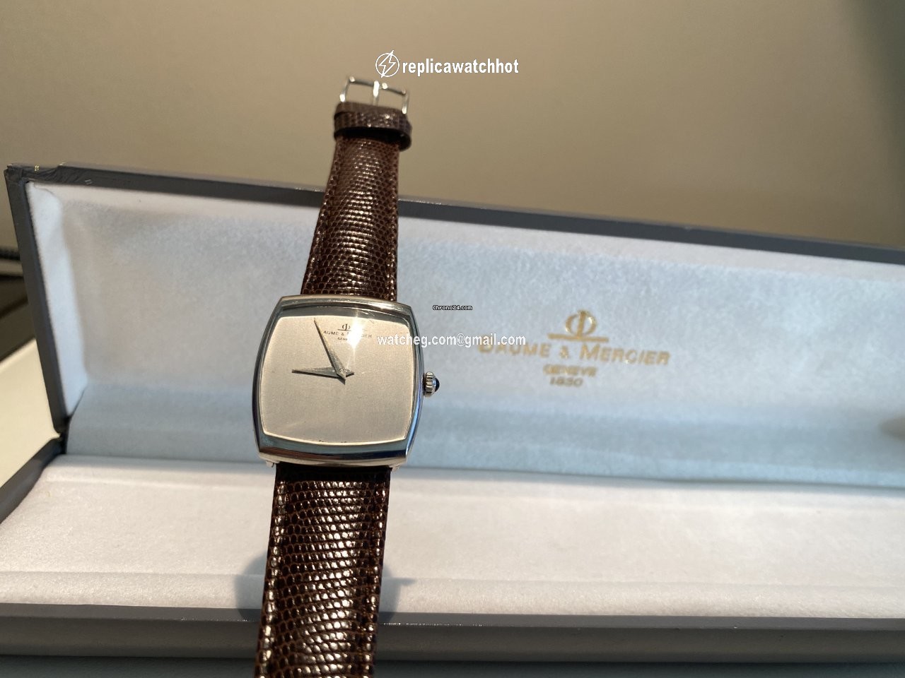 Baume & Mercier Mens watch Unisex Manual winding Steel 1722 3