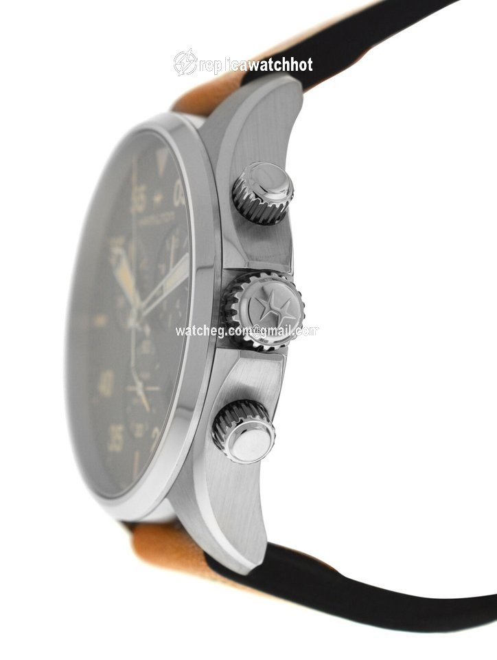 Hamilton Khaki Pilot Mens watch Unisex Quartz Steel H76722531 3