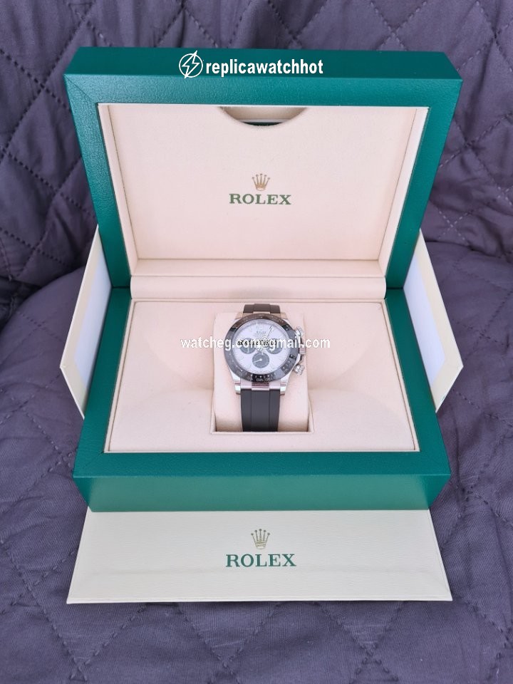 Rolex Daytona Mens watch Unisex White gold Automatic 116519LN-0025 3