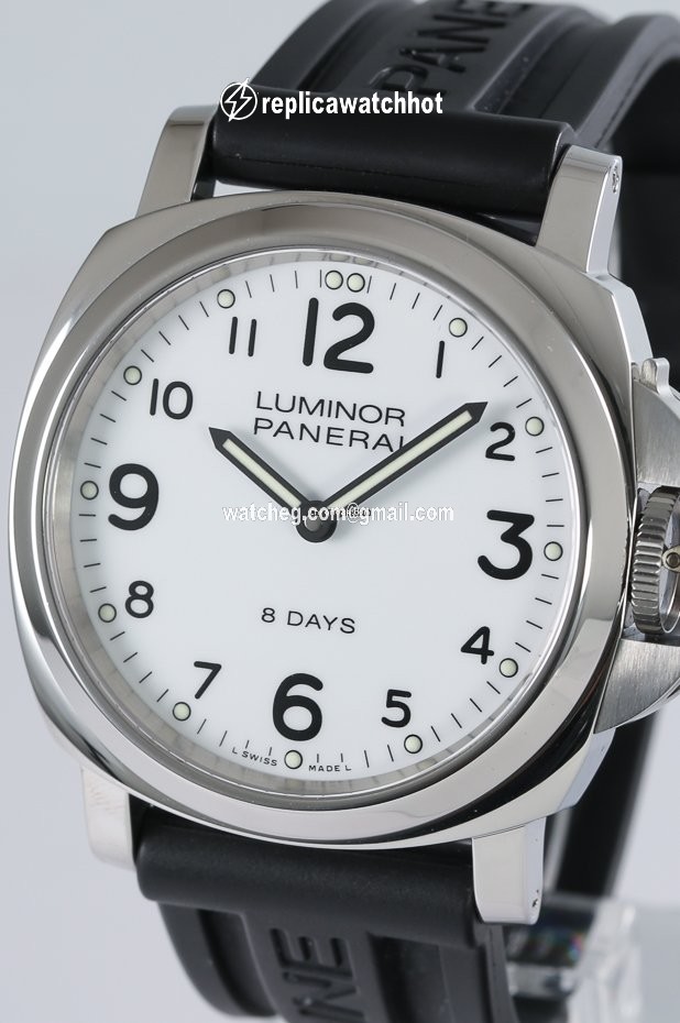 Panerai Luminor Base 8 Days Mens watch Unisex Manual winding Steel PAM 00561 3