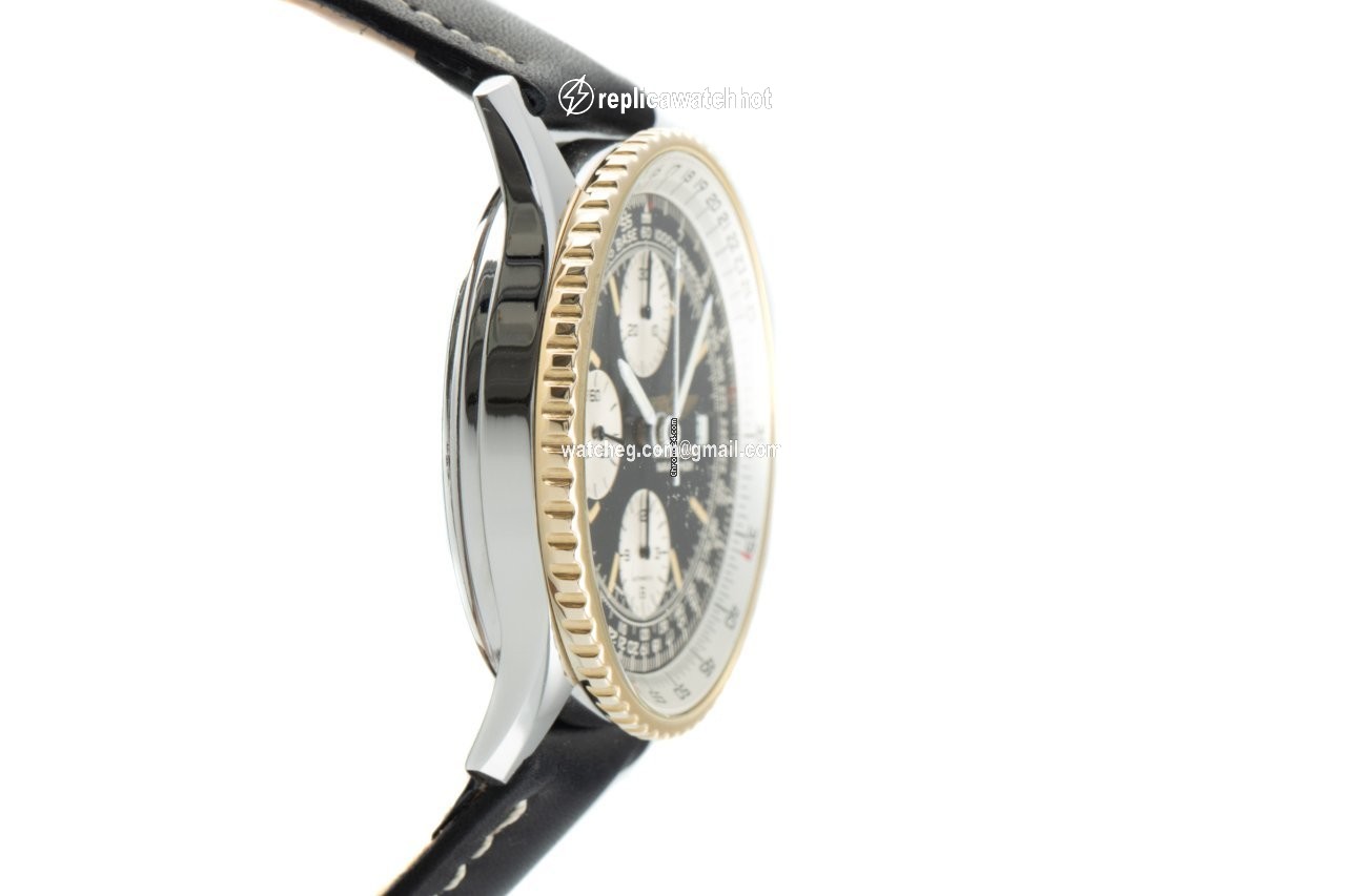 Breitling Old Navitimer Mens watch Unisex Automatic Gold Steel 81610 3