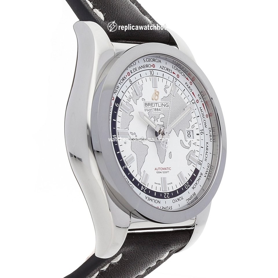 Breitling Galactic Unitime Mens watch Unisex Automatic Steel WB3510U0 A777 3