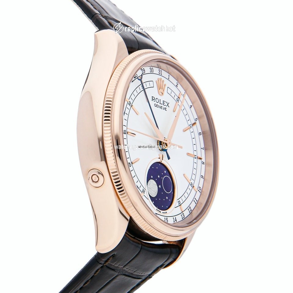 Rolex Cellini Moonphase Mens watch Unisex Rose gold Automatic 50535-0002 3