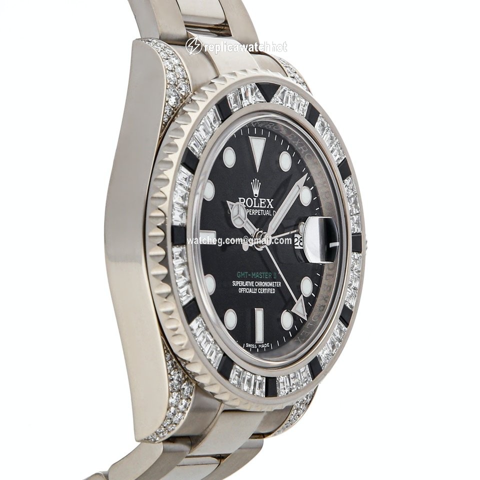 Rolex GMT-Master II Mens watch Unisex White gold Automatic 116759SANR 3