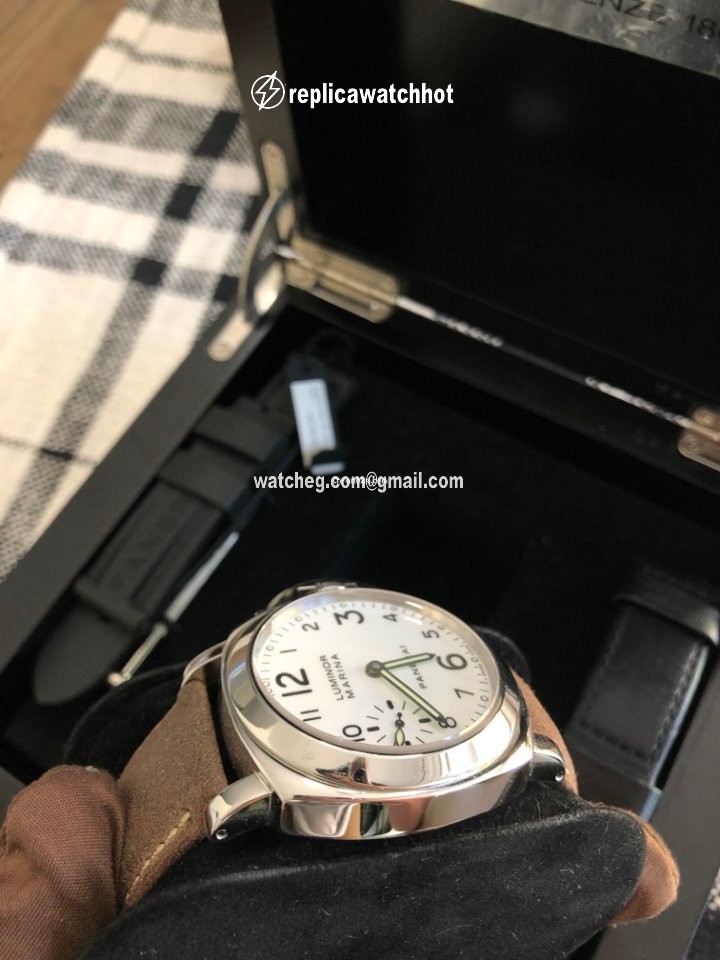 Panerai Luminor Marina Mens watch Unisex Manual winding Steel OP6518 3