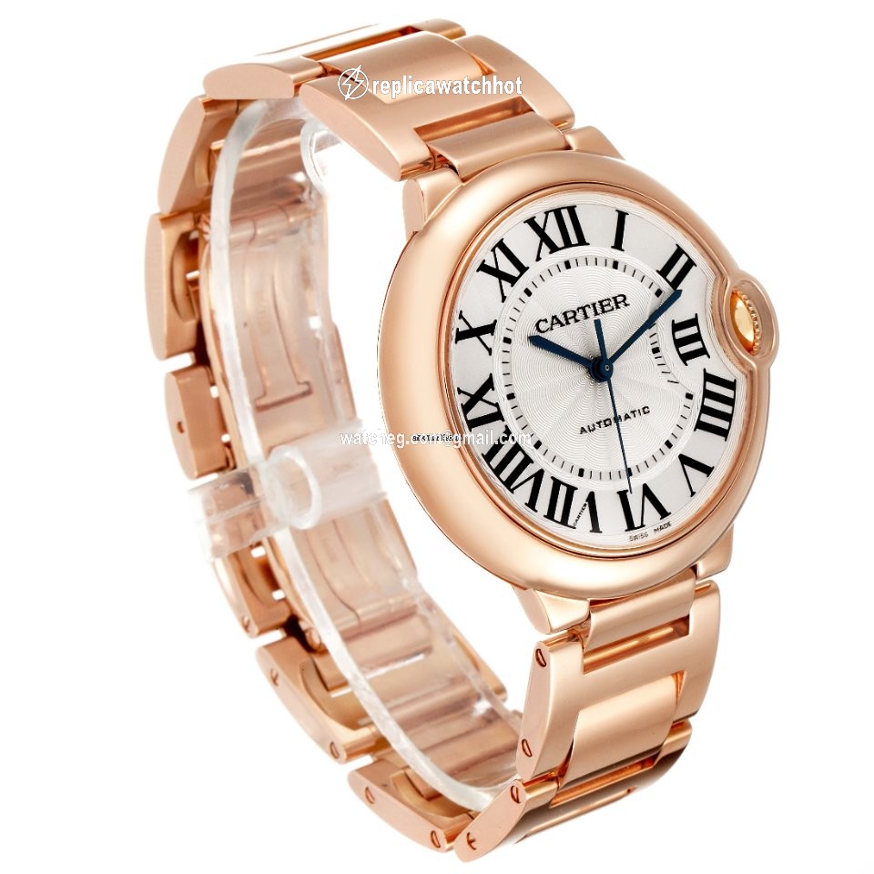 Cartier Ballon Bleu 36mm Womens watch Automatic Rose gold W69004Z2 3