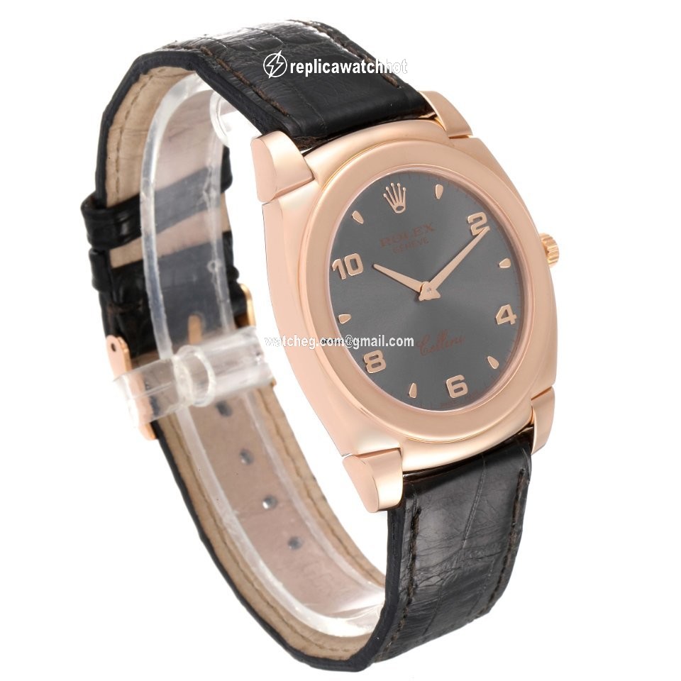 Rolex Cellini Mens watch Unisex Rose gold Manual winding 5330 3