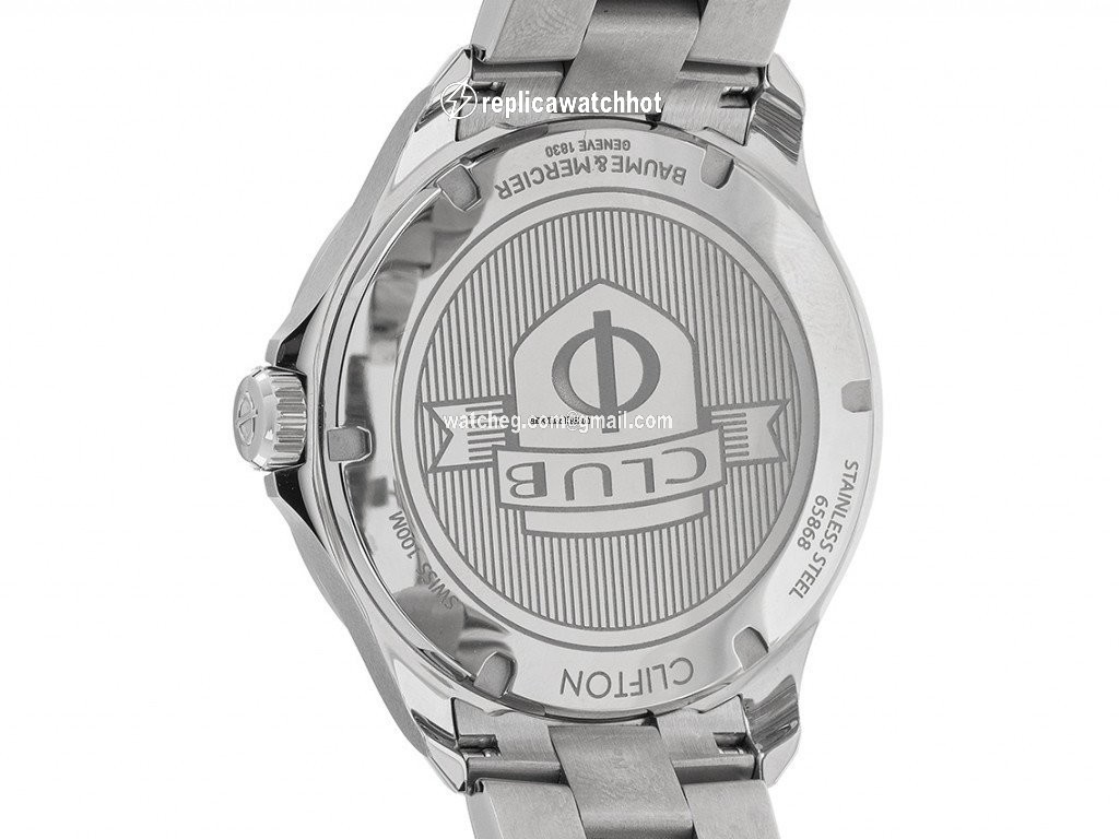 Baume & Mercier Clifton Mens watch Unisex Automatic Steel MOA10487 3