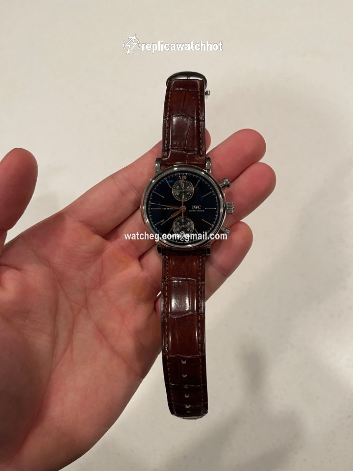 IWC Portofino Chronograph Mens watch Unisex Automatic Steel IW391404 3