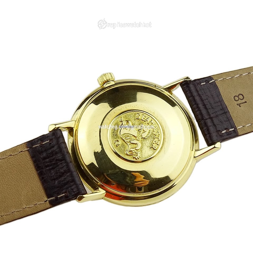Omega Seamaster DeVille Mens watch Unisex Automatic Yellow gold 165 6-5020 3