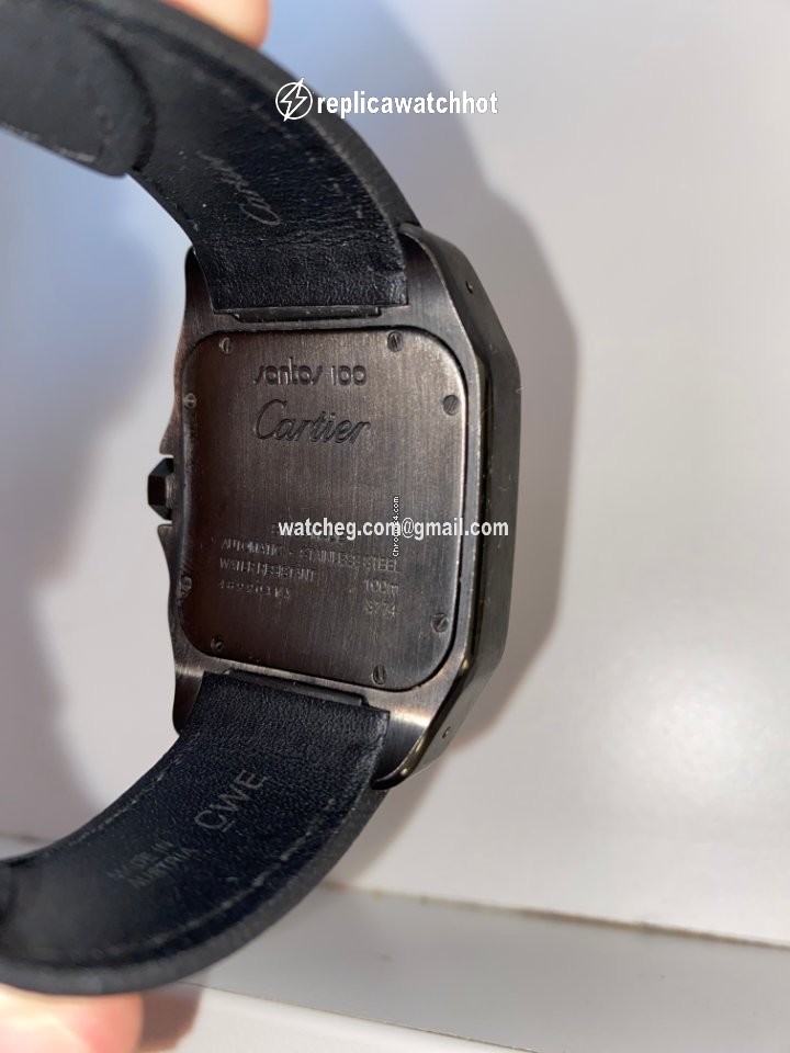Cartier Santos 100 Mens watch Unisex Automatic Steel WSSA0006 3