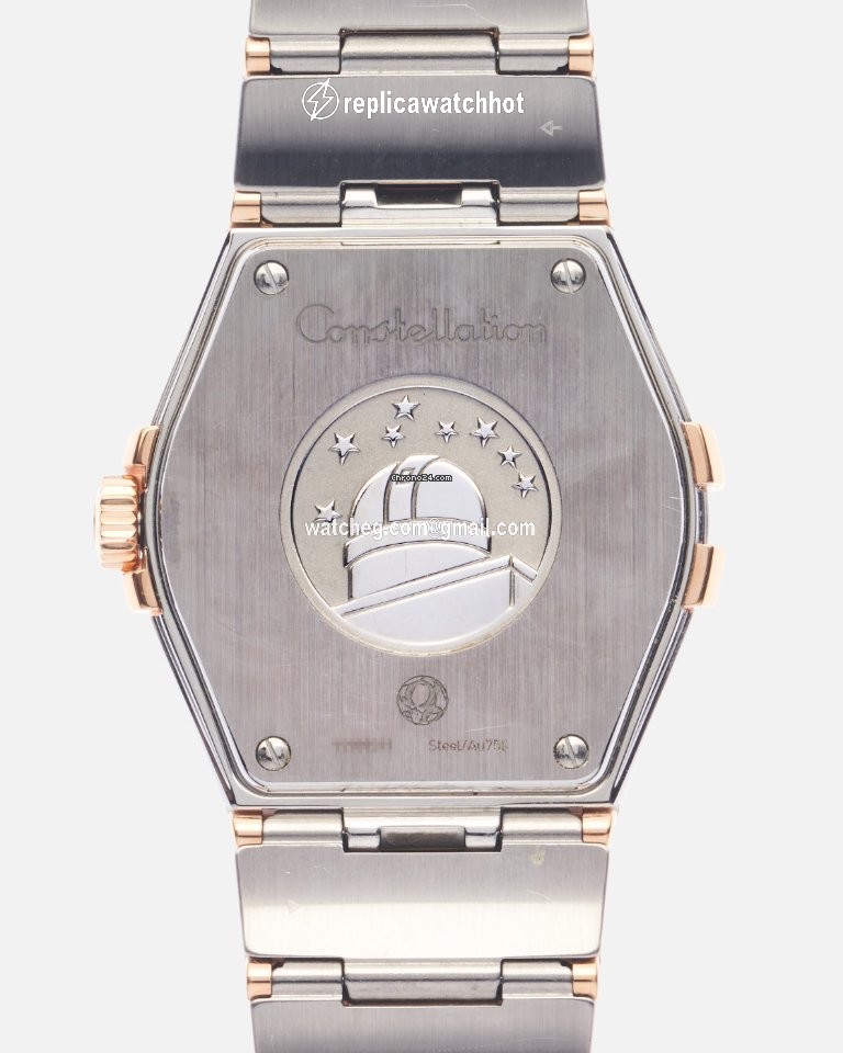 Omega Constellation Quartz Mens watch Unisex Quartz Gold Steel 123.20.35.60.02.001 3