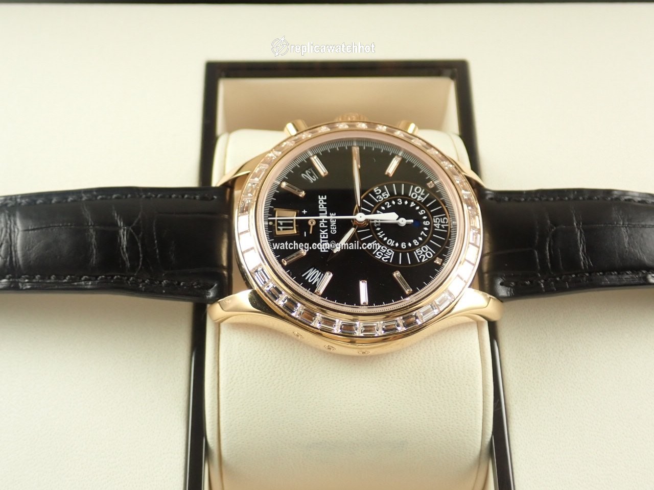 Patek Philippe Annual Calendar Chronograph Automatic Red gold 5961R 3