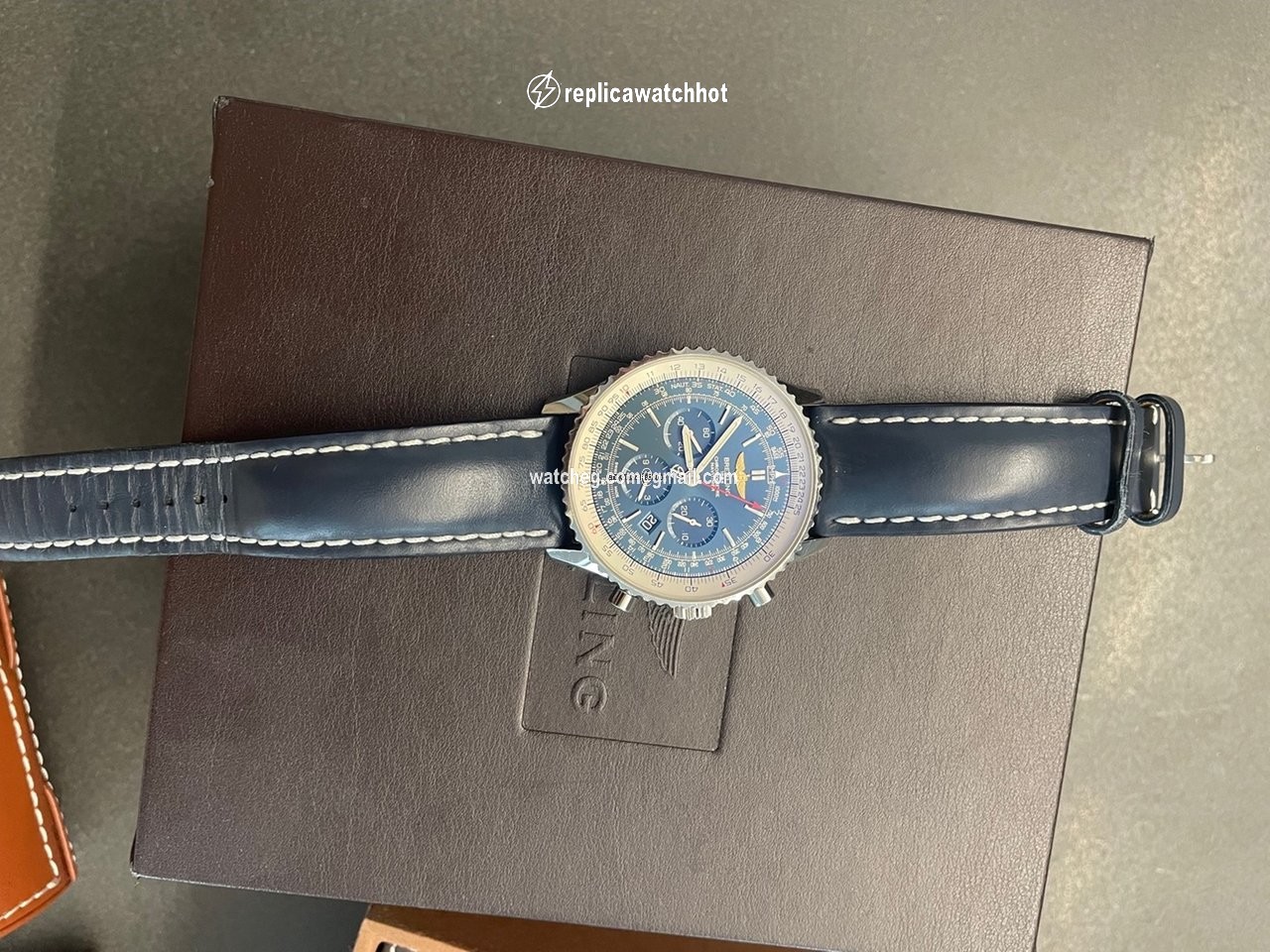 Breitling Navitimer 01 (46 MM) Mens watch Unisex Steel AB012721 C889 3
