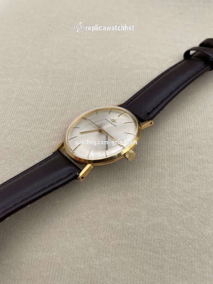 Movado Manual winding Gold Steel 53007 3