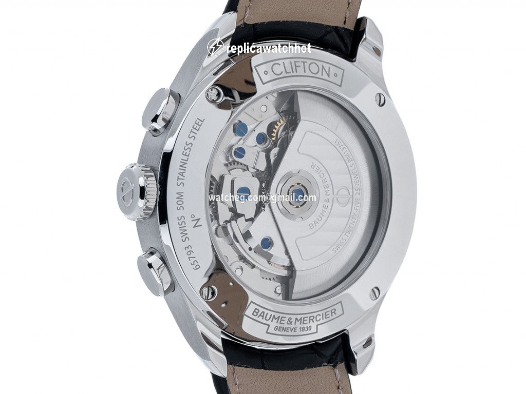 Baume & Mercier Clifton Mens watch Unisex Automatic Steel MOA 10278 3