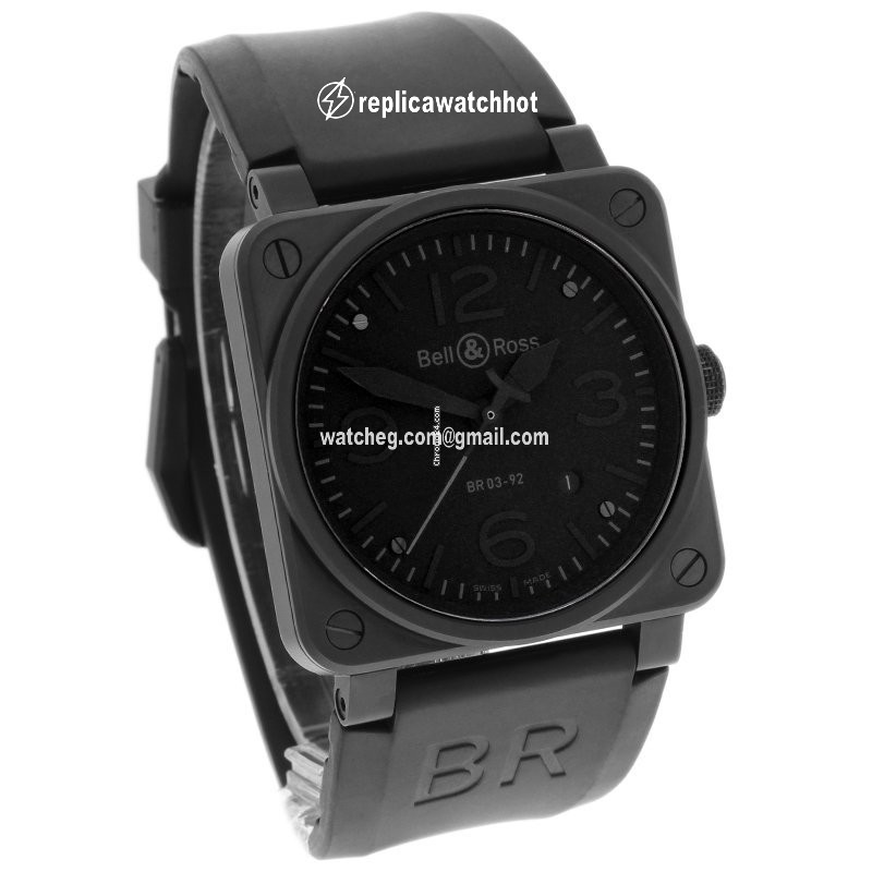 Bell & Ross BR 03 Mens watch Unisex Automatic Steel BR03-92-S 3