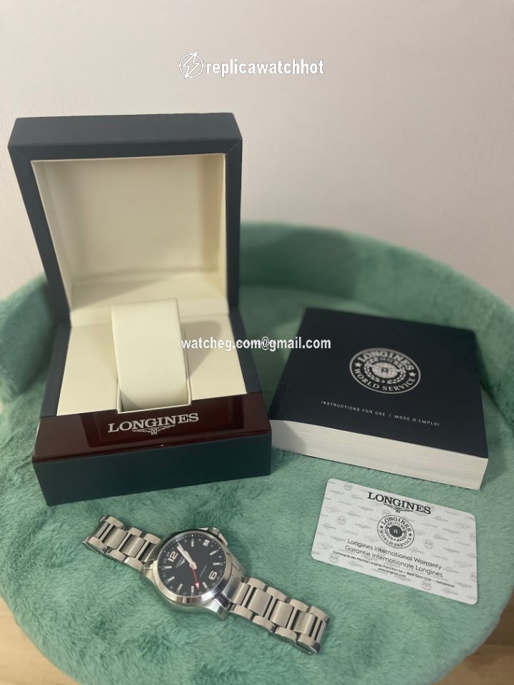 Longines Conquest Mens watch Unisex Automatic Steel L3.687.4.56.6 3