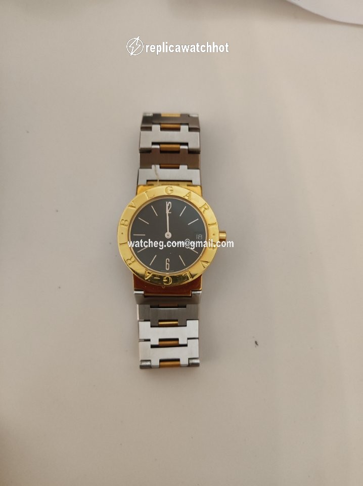 Bulgari Mens watch Unisex Quartz Yellow gold F21680 3