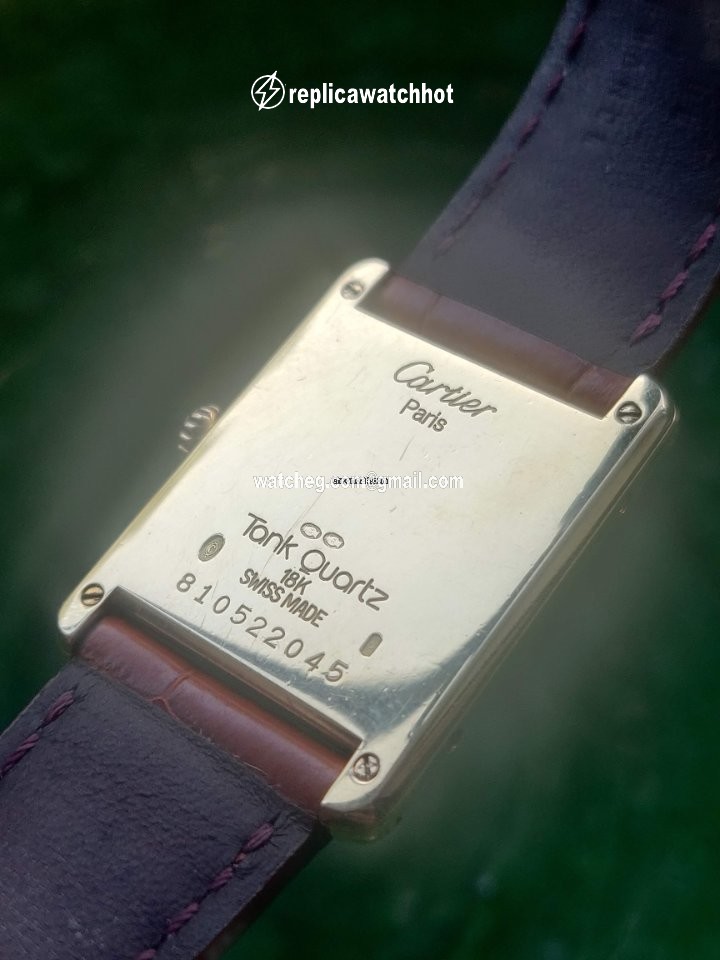 Cartier Tank Louis Cartier Mens watch Unisex Quartz Yellow gold 81052 3
