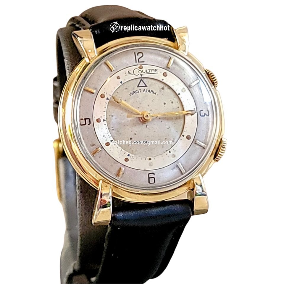 Jaeger-LeCoultre Mens watch Unisex Manual winding Gold Steel LeCoultre 489 1 3