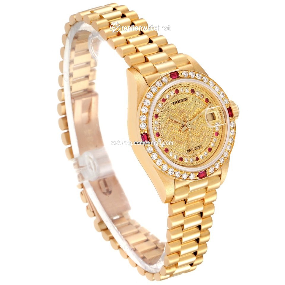 Rolex Lady-Datejust Womens watch Yellow gold Automatic 69068 3